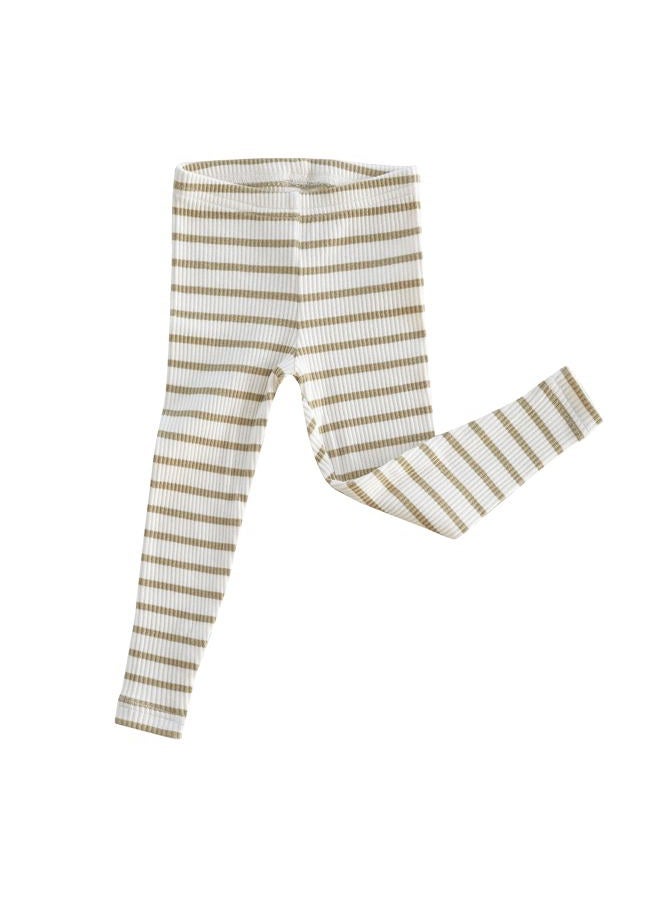 AVAUMA Baby Boys Girls Pajama Set 6M-8T Kids Cute Toddler Snug fit Pjs Cotton Sleepwear (Jam_Mustard Small) - Image 3