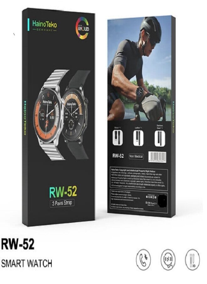 Haino Teko Haino Teko RW-52 Smartwatch With 3 Extra Pairs Strap  - Image 1