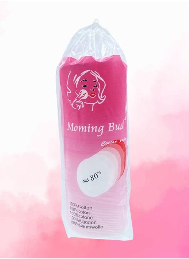 Bud - 16 Packages Moming Bud Cotton Pad 80 Pieces - Image 1