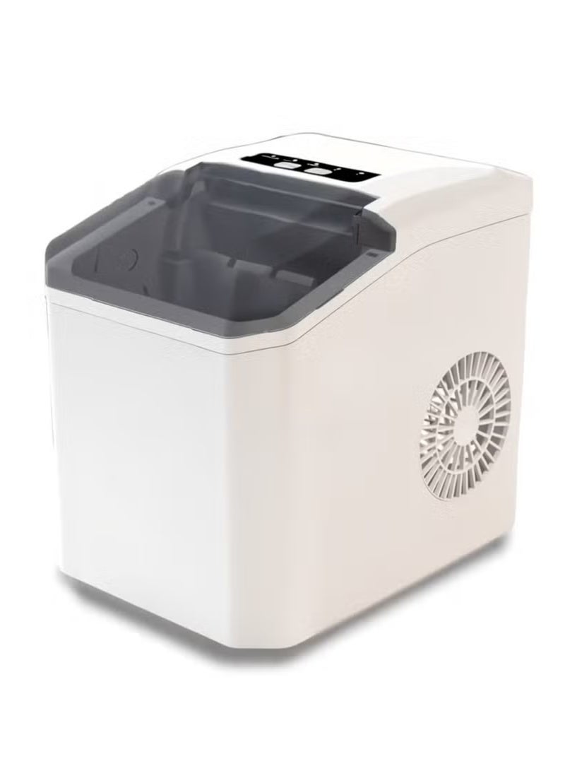 Denx DX2051 Smart Ice Maker - 110W, 1.3L Capacity Tank, 12kg Daily Ice Production, Compact Tabletop Design - White - Image 3