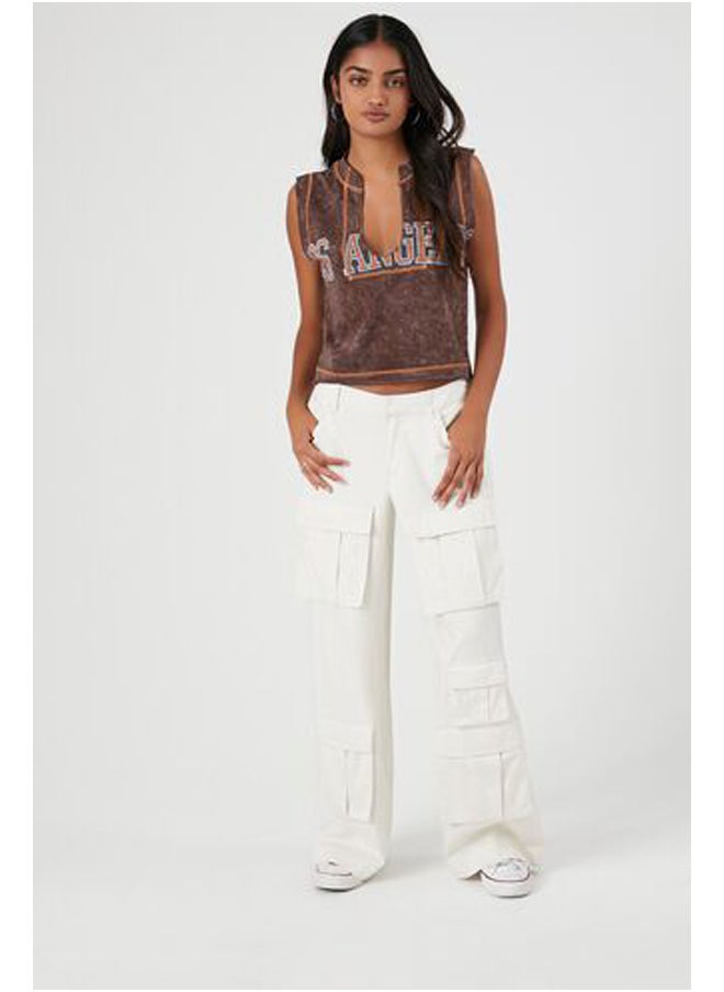 FOREVER 21 - Graphic Muscle Tee - Image 1