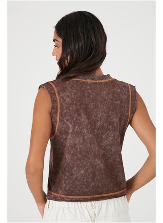 FOREVER 21 - Graphic Muscle Tee - Image 1