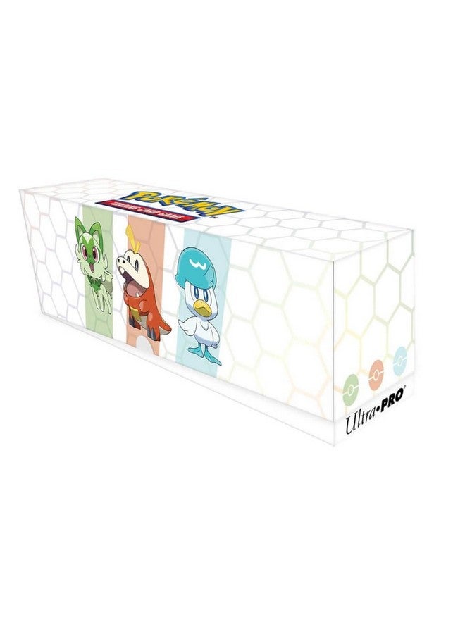 Ultra PRO - Pokémon Paldea First Partner Gaming Bundle - Includes One Card Playmat, 65ct. Card Sleeves, One Card Deck Box w/ 4 Dividers, All Packed in Collectors Storage Box - Image 1