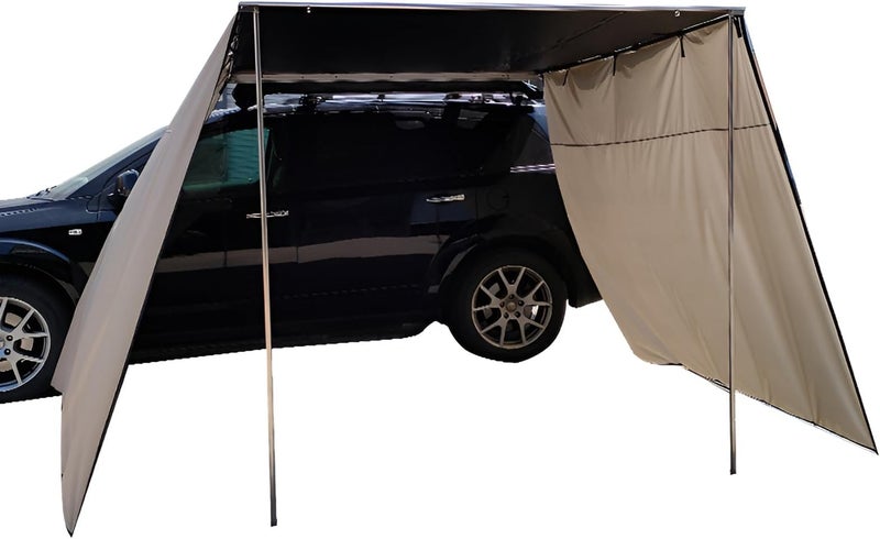 lilaBelle [lilaBelle]Car side tent quick opening suv single-layer side tent car tail tent outdoor camping car roof canopy tent sunshade cloth - Image 1