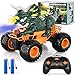 Bennol Remote Control Dinosaur Truck Toys for Kids Boys 35 47 24GHz RC Dino Car Toys with Light Sound  Spray Indoor Outdoor All Terrain Electric RC Monster Car Gifts for 3 4 5 8 10 12 Boys Kids - Image 4