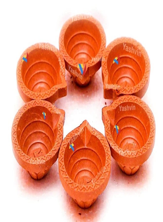 Veena@Buy 36 GET 50 Pices of Diya India Natural Clay Traditional Diwali Ke Diye | Earthen Clay Diya | Mitti Ka Diva | Diyas for Pooja (Set of 36+14) |WR5.18