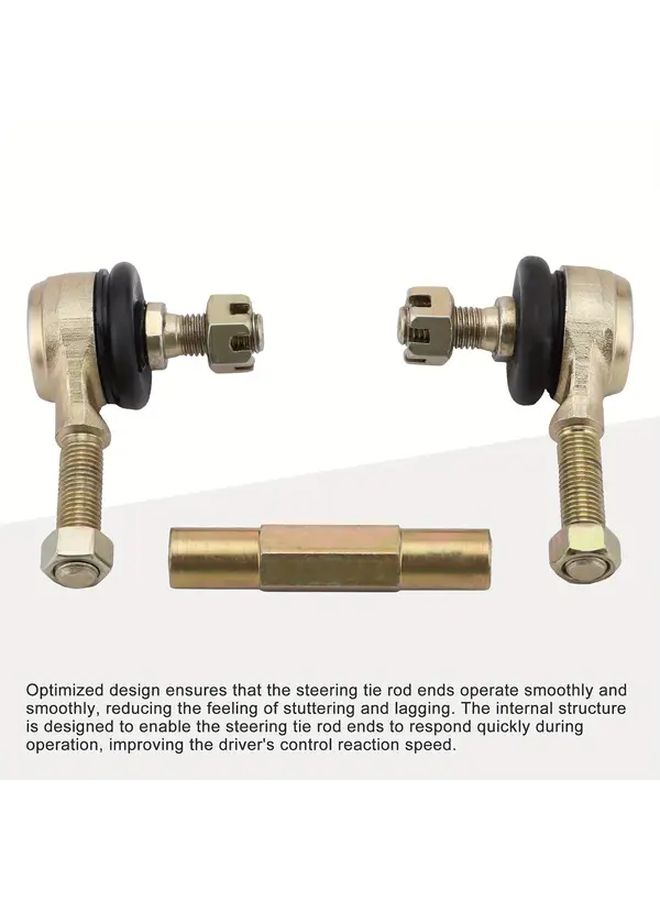 70mm Motorcycle Tie Rod Stabilizer Link Bar System For 50cc To 250cc ATV Quads Easy Installation Black Gold - Image 4