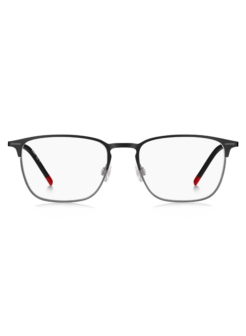 HUGO Men's  Rectangular Shape Metal Sunglasses Hg 1235  40 - Lens Size: 39.5 Mm - Blk Ruth B - Image 3