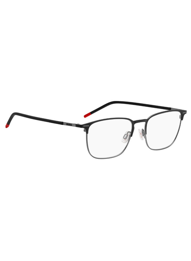 HUGO Men's  Rectangular Shape Metal Sunglasses Hg 1235  40 - Lens Size: 39.5 Mm - Blk Ruth B - Image 2