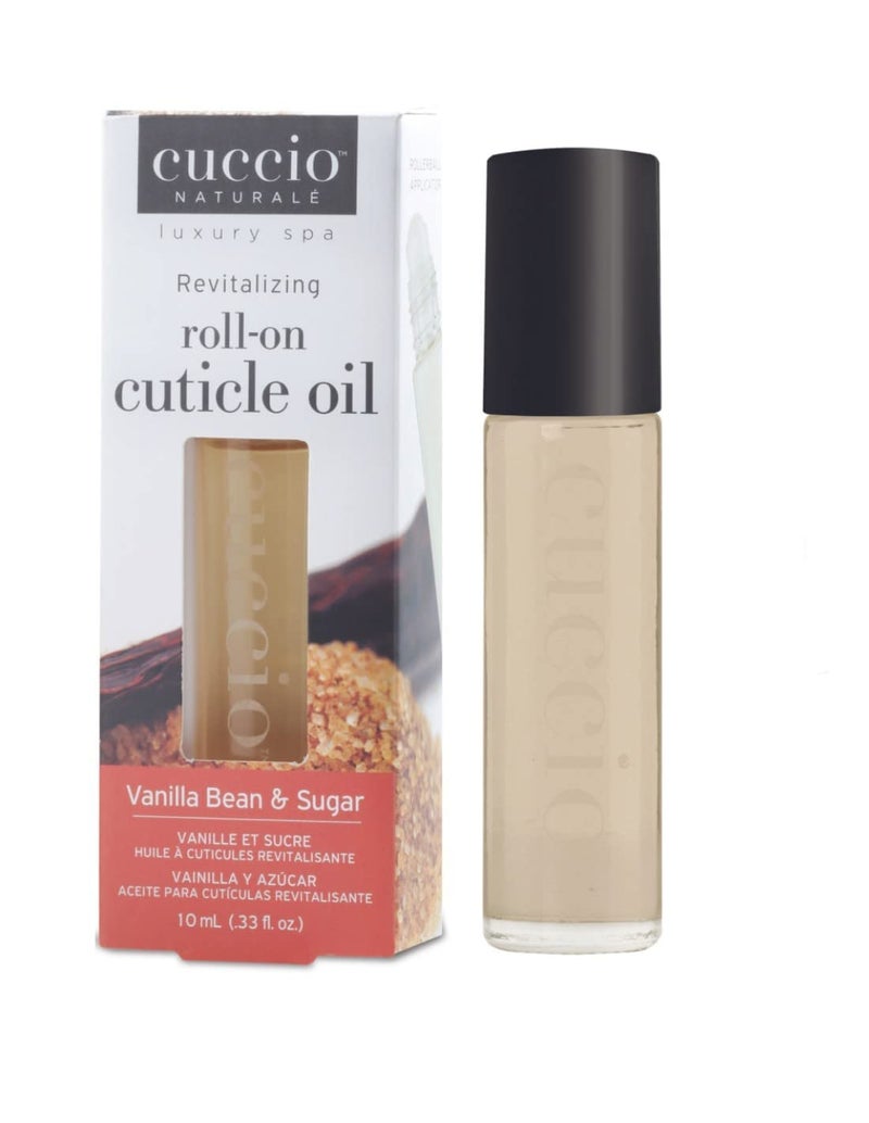 Cuccio Naturale Revitalizing Roll-on Cuticle Oil Vanilla Bean & Sugar 10ml - Image 1