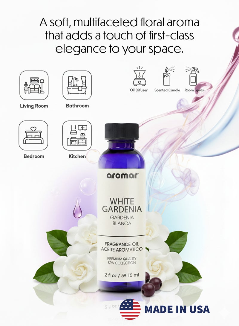Aromar Spa Aromatic Oil  White Gardenia Fragrance, 59.15ml - Image 3