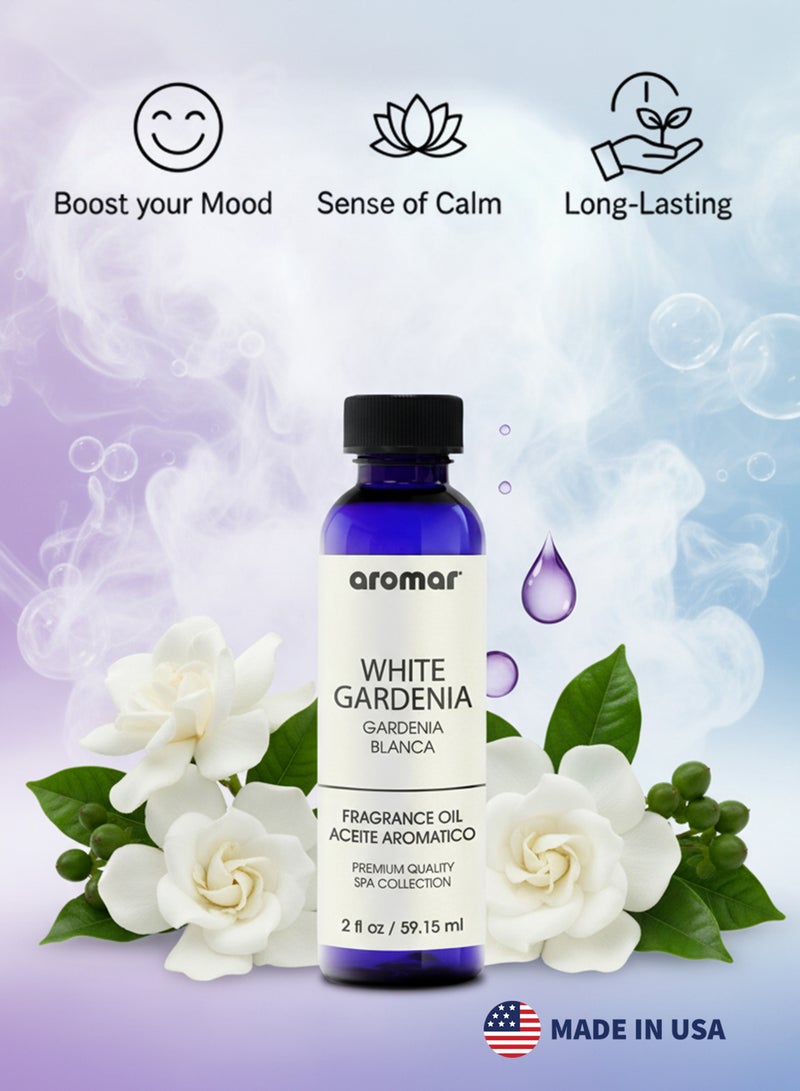 Aromar Spa Aromatic Oil  White Gardenia Fragrance, 59.15ml - Image 4