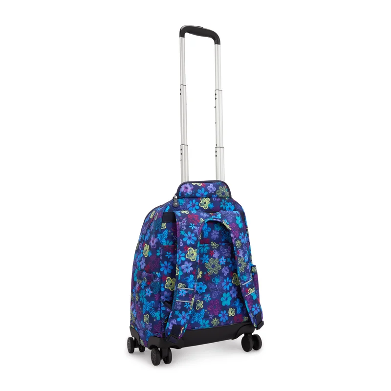 Kipling Kipling  New Zea Dark Flwr Stamp Large Wheeled Backpack with Laptop Compartment I4674-4FM