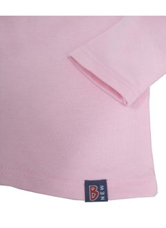 Bashayer PINK winter blouse with high neck  - Image 3