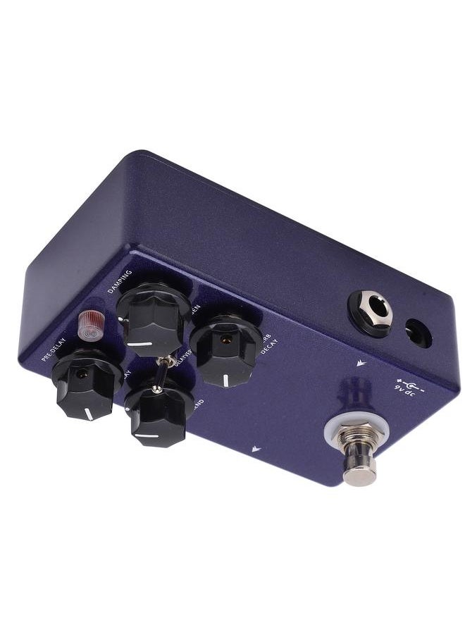 Guitar Effect Pedal Sky Reverb Delay 2 in 1 Adjustable Digital Instrument Accessory