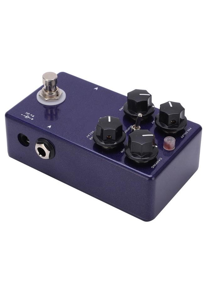Guitar Effect Pedal Sky Reverb Delay 2 in 1 Adjustable Digital Instrument Accessory