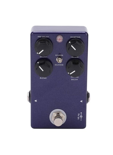Guitar Effect Pedal Sky Reverb Delay 2 in 1 Adjustable Digital Instrument Accessory