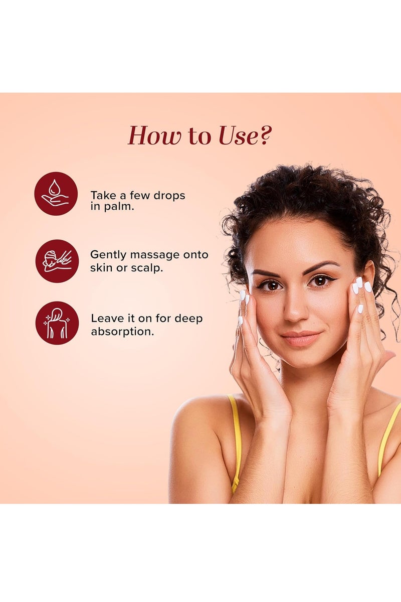 كادي نيتشورال زيت تدليك خادي بخشب الصندل الطبيعي | مُخفِّف للتوتر، فوائد العلاج بالروائح | يُسكِّن الآلام والأوجاع | مناسب لجميع أنواع البشرة | ٢١٠ مل - Image 5