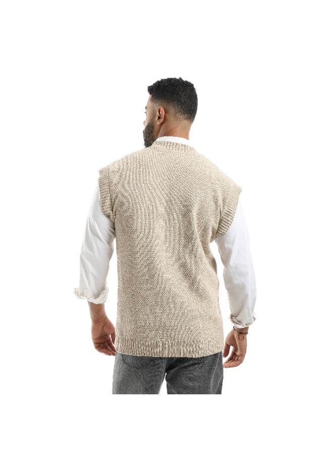 سيزار فيست صوف رجالي برقبة علي شكل سبعة - Image 3