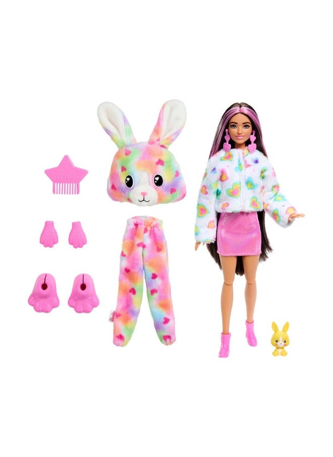 Barbie Barbie Cutie Color Reveal Bunny Doll with 10 Surprises  - Image 2