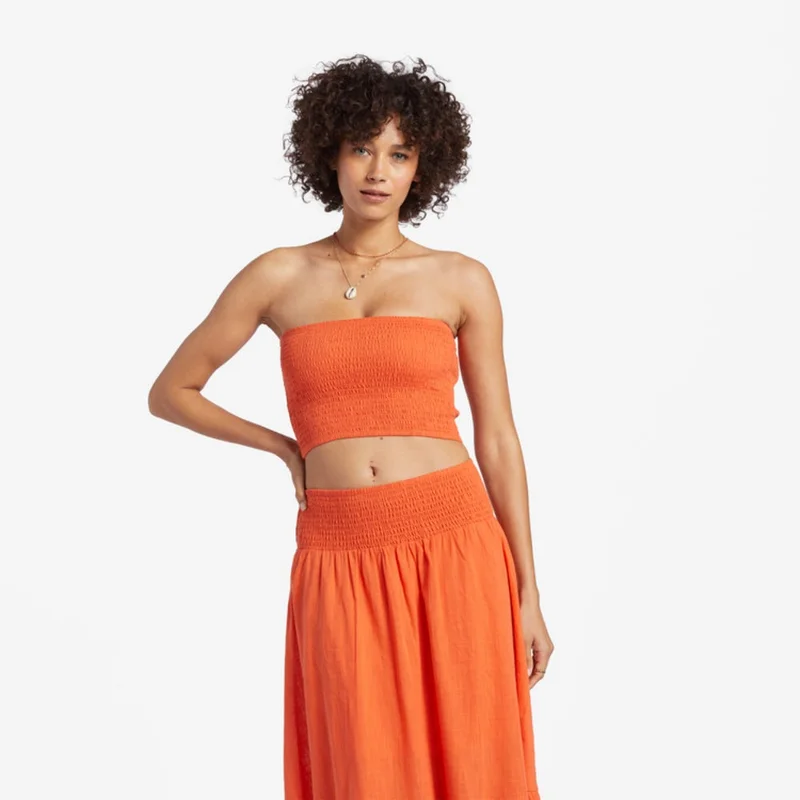 بيلابونج Keep It Simple Cropped Top - Women