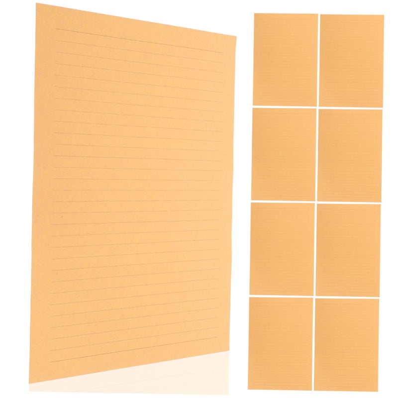 Vintage Kraft Letter Writing Paper 50 Sheets Stationery Parchment Style - Image 2