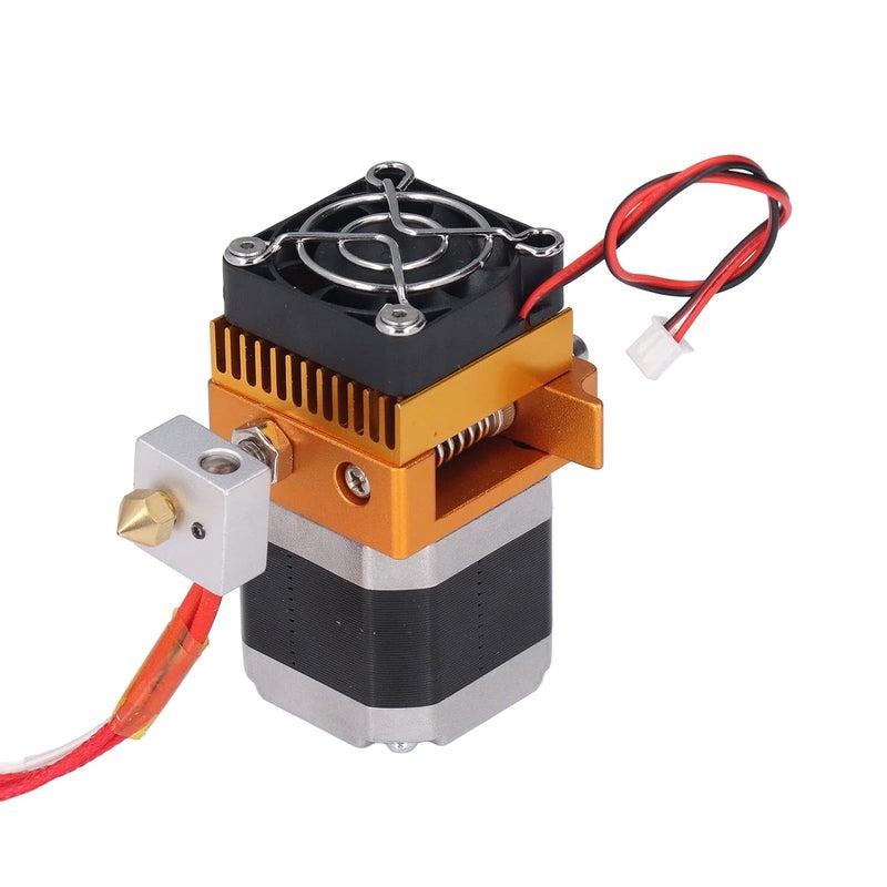 Aluminum Alloy 3D Printer MK8 Extruder Kit, Fast Heating 3D Printer Extruder Parts, Assembled Extruder Kit for Prusa I3 40W (12V) - Image 5