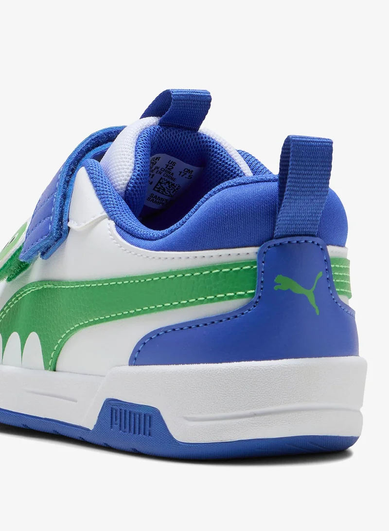 Puma White Kids' Multiflex 2 Dino Easy On Shoes  | Best Price UAE