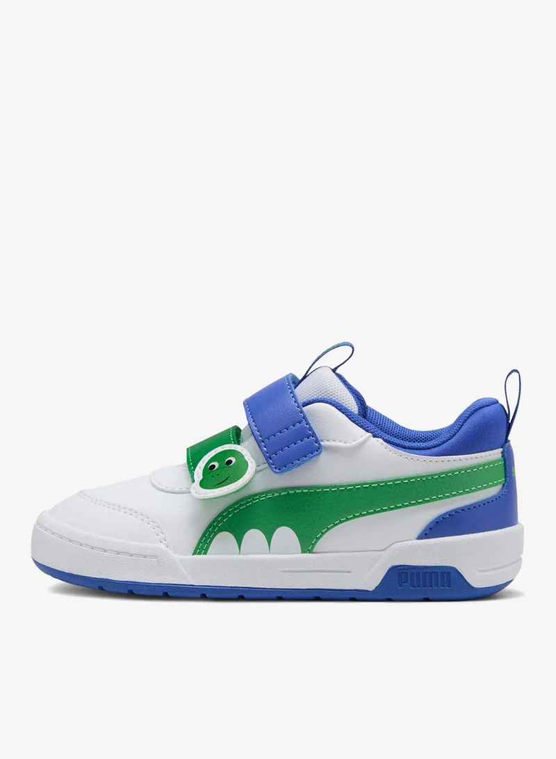 Puma White Kids' Multiflex 2 Dino Easy On Shoes  | Best Price UAE