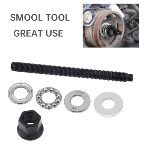 ePathChina 551141 Alloy Steel Harmonic Balancer Installer Fit for GM LS LT 1997-2023 Engines, Black Crank Pulley Install Tool - Image 3