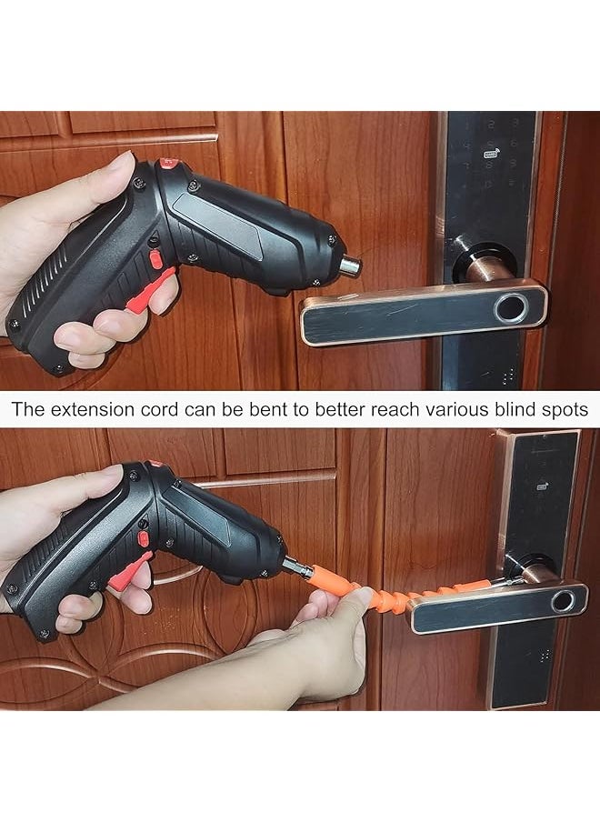 erorex - 47 In 1 Electric Screwdriver Cordless Drill Screwdriver Bits Set Rechargeable 3.6V Li Ion 3.5N·M Max Torque Electric Rotatable Drill Screwdriver For Home Improvement Diy Project - Image 1