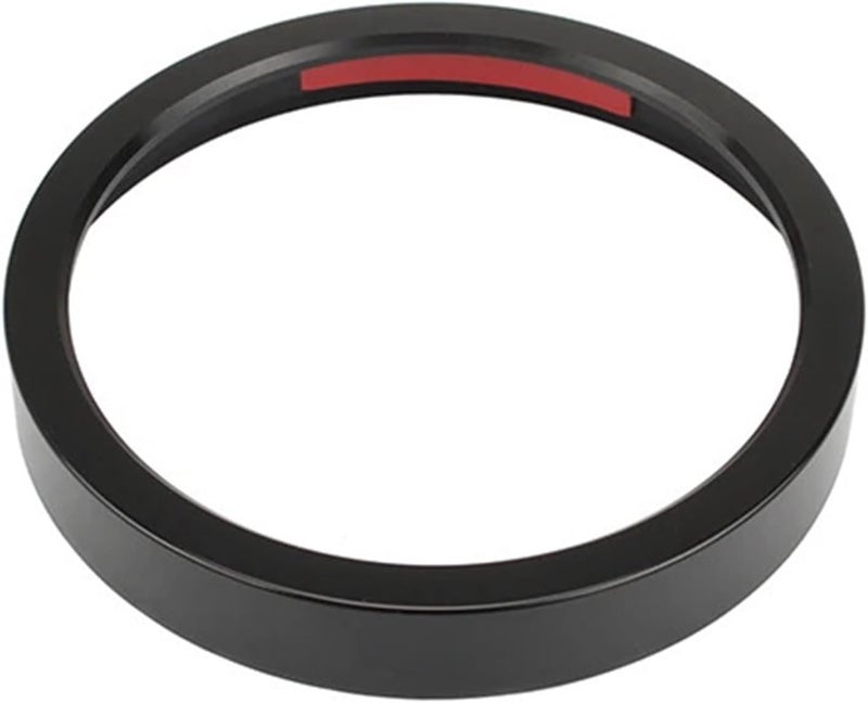 Wivplex Motorcycle Speedometer Trim Ring - Black Aluminum - Image 1