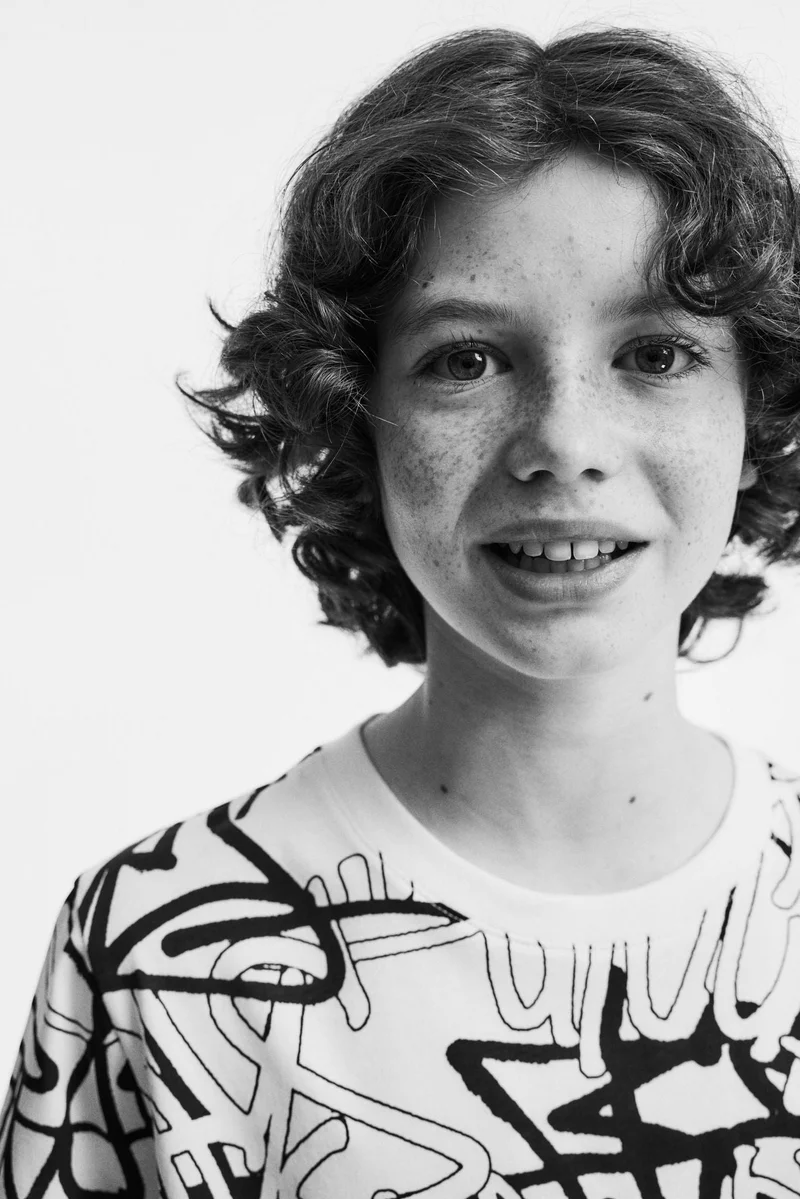 H&M Printed cotton T-shirt