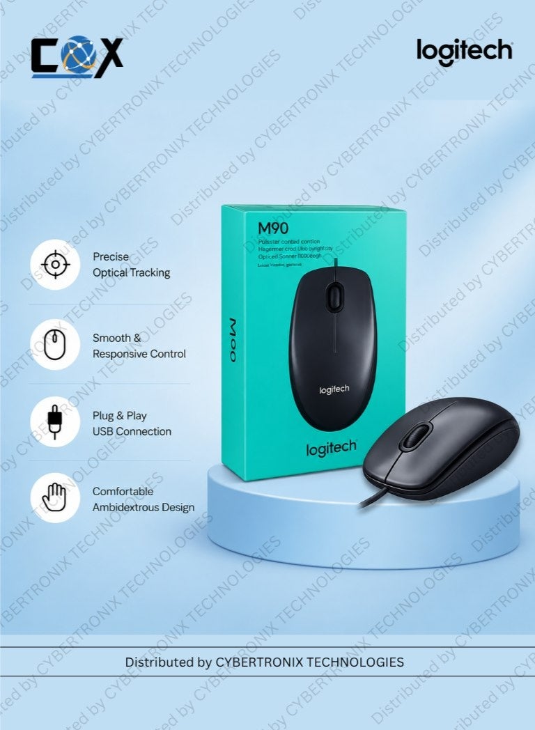 Quick heal Antivirus Pro for 1 Device 1 Year | Digital License | Same Day Delivery + Logitech Optical Wired Mouse - M90 | Combo Pack - Image 2