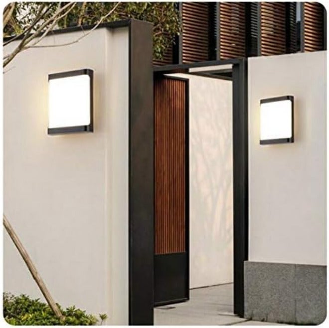 Wall Lanterns Outdoor Led Wall Lighting Garden Outdoor Light Outdoor Wall Lights Outdoor Wall Mounted Lights Lights Outdoor Wall Light (Emitting Color : RGB, Wattage : 18W) - Image 2