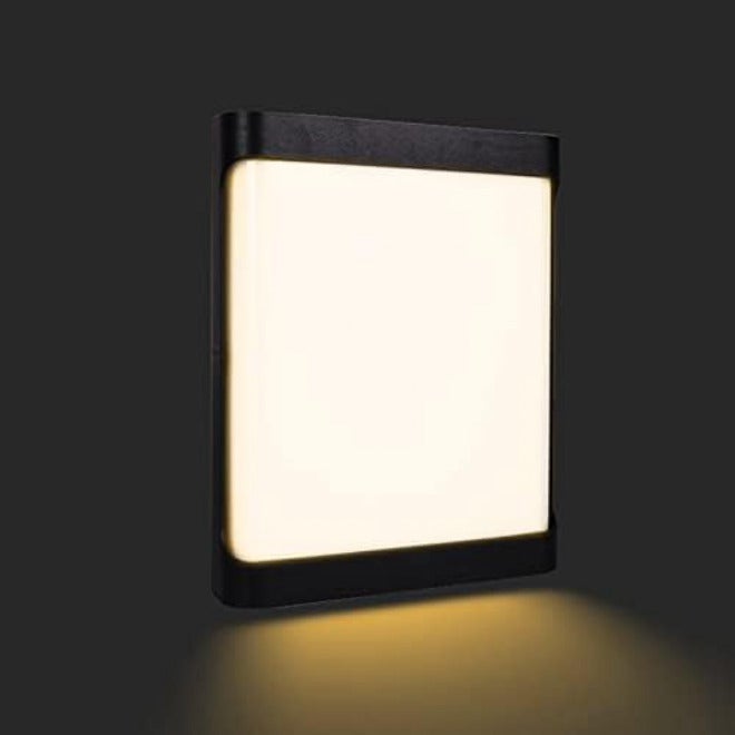 Wall Lanterns Outdoor Led Wall Lighting Garden Outdoor Light Outdoor Wall Lights Outdoor Wall Mounted Lights Lights Outdoor Wall Light (Emitting Color : RGB, Wattage : 18W) - Image 1