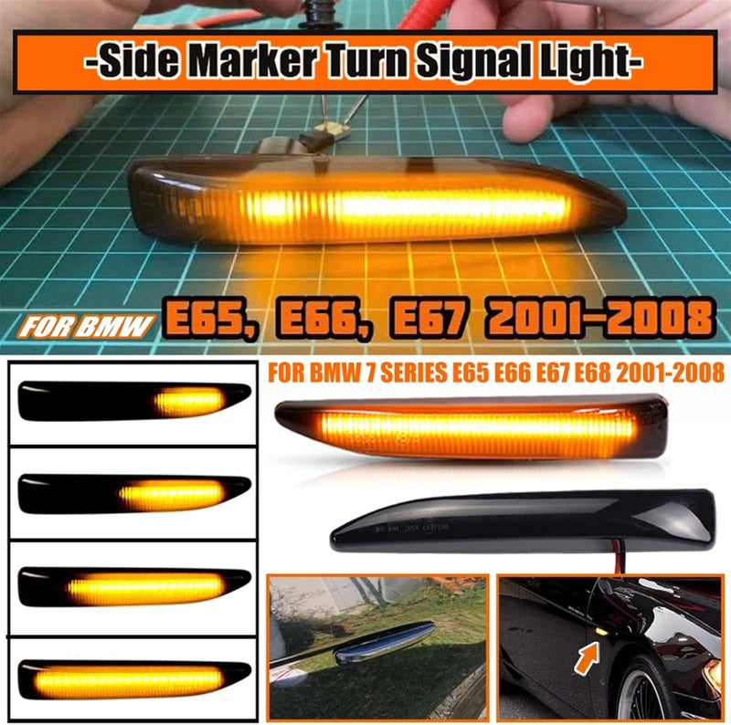 DEMULAX Dynamic Side Marker Indicator Lights for 7 Series - Image 3