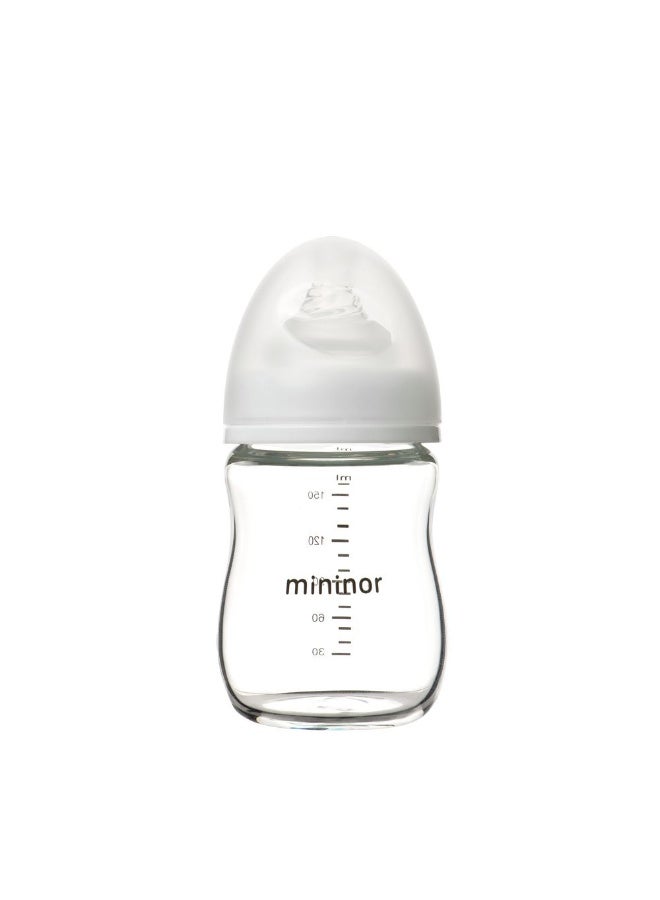 Mininor Glass Bottle  160ml  White - Image 1