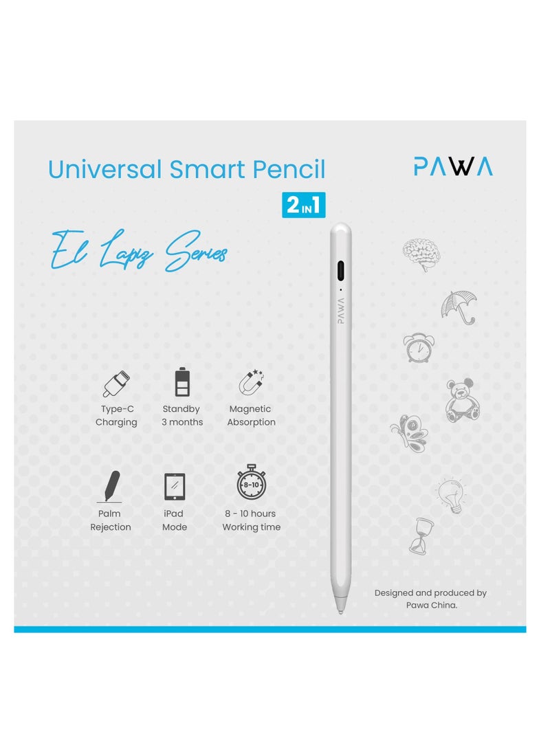 Pawa universal smart pencil  El lapiz Series 2 in 1