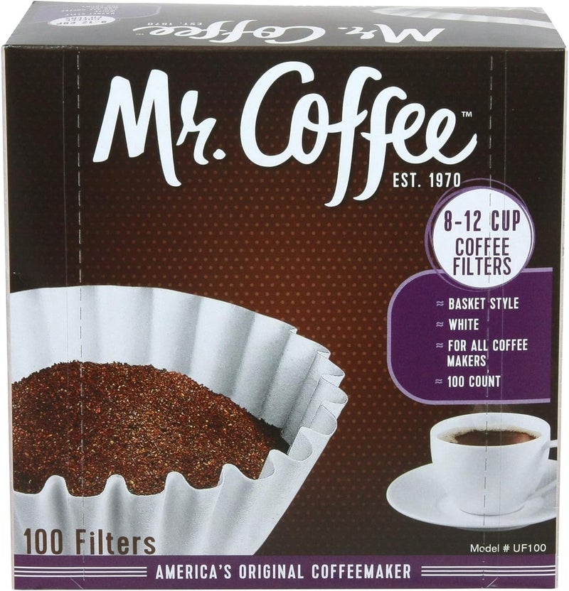 Mr. coffee Coffee Filter 100 Filters, 395g - Pack of 1, min 2 yrs warranty - Image 1