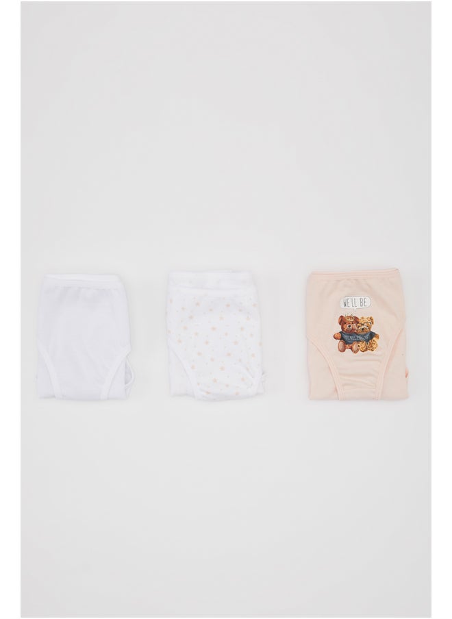 DeFacto - Girl Regular Fit Underwear Slip - 3 Pack - Image 1