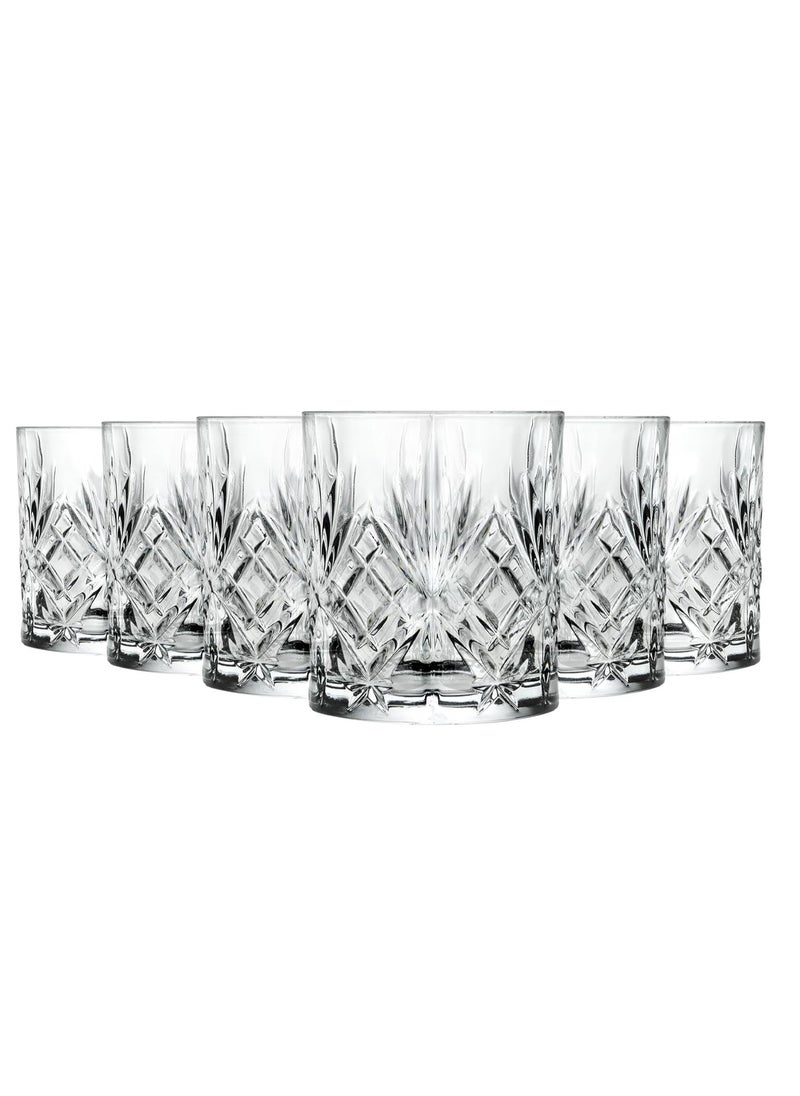 RCR Melodia Crystal Tumbler Glasses 6 Pieces 
