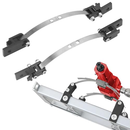 Share Goo ShareGoo Hard Leaf Spring Suspension Steel Bar Kit Compatible with WPL B1 B14 B16 B24 C14 C24 B16 4x4 6x6 116 RC Car Black 4WD - Image 5