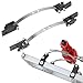Share Goo ShareGoo Hard Leaf Spring Suspension Steel Bar Kit Compatible with WPL B1 B14 B16 B24 C14 C24 B16 4x4 6x6 116 RC Car Black 4WD - Image 4