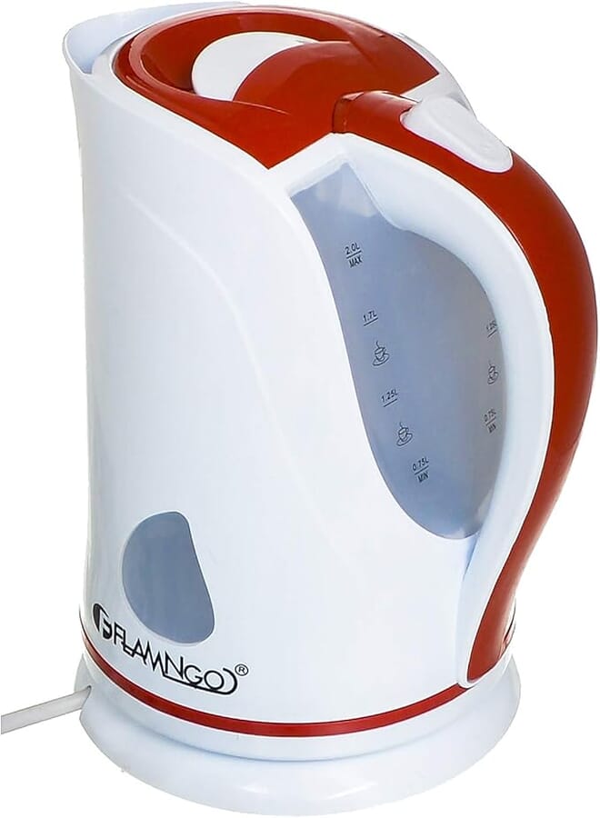 FLAMNGO FM-4002 Mixed Electric Kettle 2 liters - White