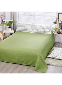Sharpdo Sharpdo 4-Pieces Bed Sheet Set Polyester Soft Quilt Cover With 1Quilt Cover 200*230cm 1 Flat Sheet and 2 Pillowcases  - Image 4