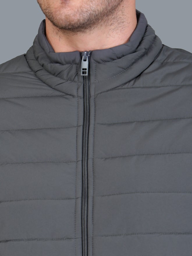 فورت كولينز جاكيت بومبر مبطن رجالي رمادي فورت كولينز - Image 5