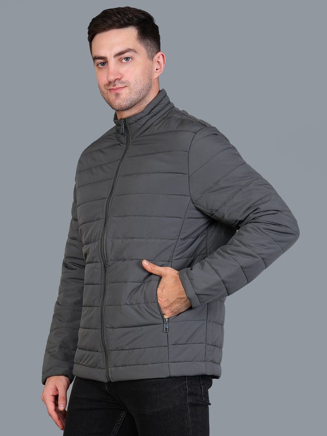 فورت كولينز جاكيت بومبر مبطن رجالي رمادي فورت كولينز - Image 3