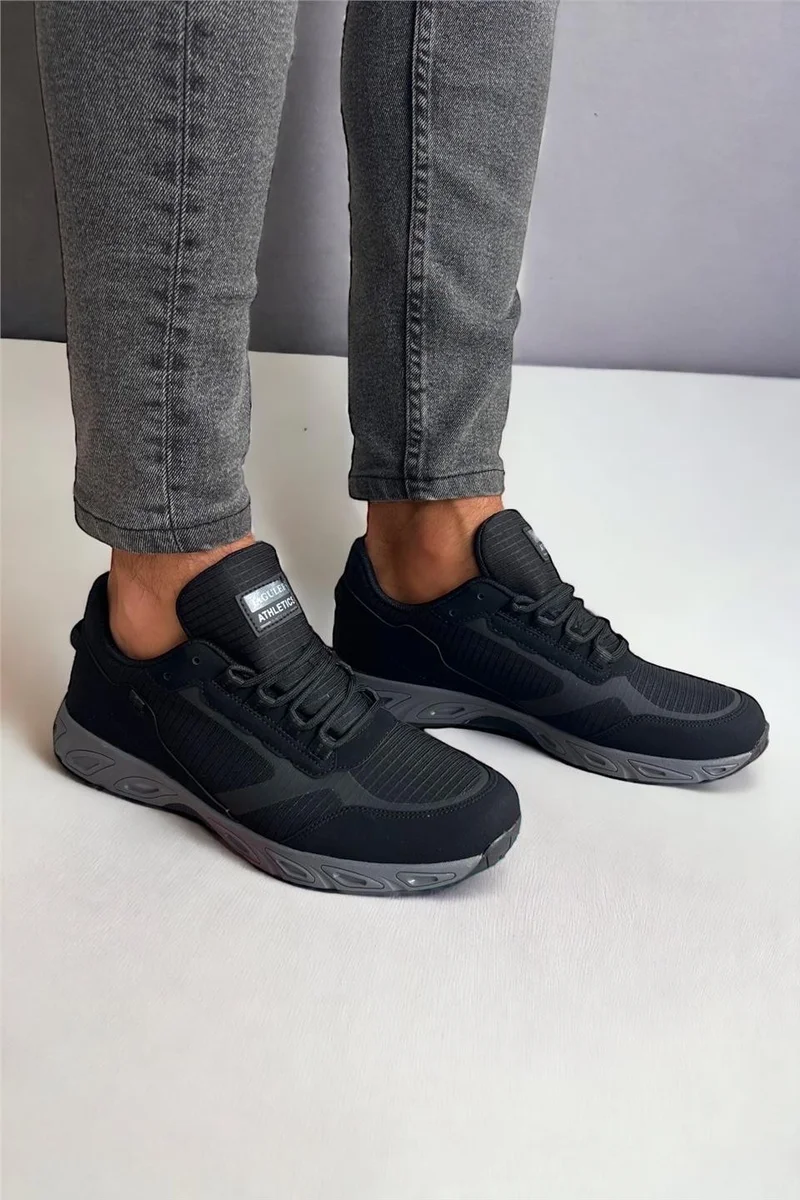 Liger Men's Casual Sneakers Black - Smoke