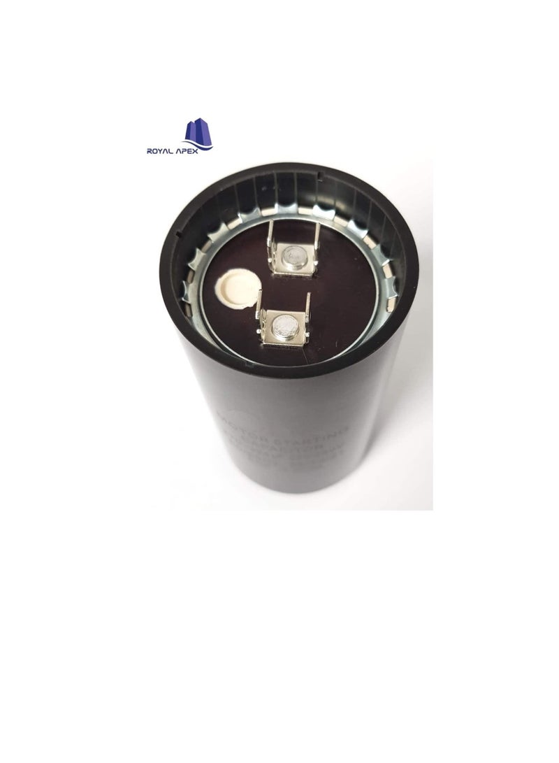 High Quality 2 Pin Cylinder Shaped Motor Starting Capacitor Black (145-175 MFD (145-175µF)) - Image 3